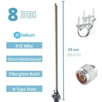 8 Dbi Tuned Fiberglass Helium Hotspot Miner Antenna US915. Fixed Price $33.95.