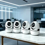 4PACK 3MP Dual Band Wifi Ptz Camera Night Vision Two-way Audio Human Detect. Fixed Price $48.98.