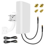 Maswell 4G 5G 2X2 Mimo Directional High Gain Antenna Booster 10DBI 700-3800MHZ. Fixed Price $87.99.