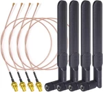 Bingfu Dual Band Wifi 2.4GHZ 5GHZ 5.8GHZ 8DBI Rp-sma Male Antenna 20CM Inch Rg. Fixed Price $25.99.