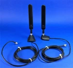 Set Of 2 Cisco 4G-LTE-ANTM-D 4G/3G Omnidirectional Dipole Antenna W/ Bases. Fixed Price $50.00.
