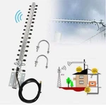 2.4GHZ 25DBI Yagi Rp-sma Directional Wifi Antenna For Modem Wireless Card Router. Fixed Price $16.37.