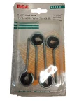 Rca VH124 Silver Black Indoor Vhf/uhf/fm Antenna Standouts Package. Fixed Price $7.44.