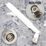3X New Sonicwall 7" Flat White Wifi Antenna *rp-tnc Male* Cisco/aruba/hp/agilent. Fixed Price $14.97.