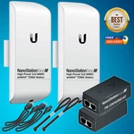 Pre-configured Bundle Of Ubiquiti Nanostation LOCOM5 P2P-2 Units Kit-open Box. Fixed Price $94.55.