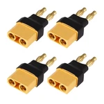 Ecsing 4PCS XT90 Female To 4MM Banana Bullet Adapter Suitable For Remote Co. Fixed Price $15.25.