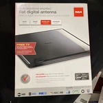 Rca Multi Directional Amplified Flat Digital Antenna ANT1650F New Sealed. Fixed Price $42.99.