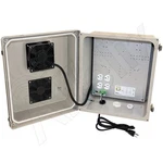 Altelix 120VAC Ventilated Electrical Enclosure W/ Fan, Gray, NF141208VFA1. Fixed Price $197.00.