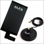 Alfa APA-M25 2.4/5 Ghz Dual Band 10DB Directional Antenna+ ARS-AS01 Docking Base. Fixed Price $24.97.
