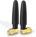 Eightwood Compact Wifi 2.4GHZ 5GHZ Dual Band Rp-sma Bluetooth Antennae. Fixed Price $14.85.
