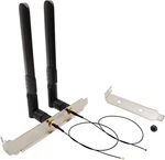 Wifi Antenna 8DBI Rp-sma Male 2.4GHZ 5.8GHZ Dual Band + Gold, Silver, Black. Fixed Price $20.34.