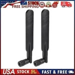 2PCS 5DBI 4G Lte Antenna Sma Plug Male Omni-directional Compatible At&t Verizon. Fixed Price $12.95.