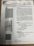 Arc Wireless Flat Panel Antenna. Fixed Price $45.00.