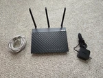 Wow Look! Mint Asus RT-AC1750 Wi-fi 802.11AC Dual-band Router Merlin Firmware. Fixed Price $24.47.