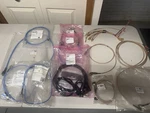 Assorted Lot Of Comscope And Ventev Rf Jumpers Plus Extras ( New Used). Fixed Price $299.95.