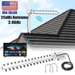 Rp-sma 2.4GHZ 25DBI Directional Outdoor Wireless Yagi Antenna Wifi For Router Us. Fixed Price $17.99.