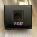 Ubiquiti Airrouter 802.11N Wireless With Power Cord, Euc. Fixed Price $17.99.