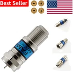 Mini 10DB Fixed Coaxial Attenuator Pad For Antenna Tv Satellite Comcast. Fixed Price $16.60.