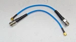 RG402 .141 Blue Flexible Antenna Cable Type Female Sma Rp Wifi Testing. Fixed Price $25.00.