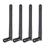 Bingfu Dual Band Wifi 2.4GHZ 5GHZ 5.8GHZ 3DBI Mimo Rp-sma Male Antenna 4-PACK. Fixed Price $21.23.