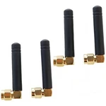 4-PACK Hqrp 433MHZ Gsm Gprs Sma Male Antenna For Two-way Radio / Wifi Router. Fixed Price $7.95.
