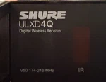 Shure ULXD4D- Quad Channel Digital Wireless Receiver. Fixed Price $2800.00.