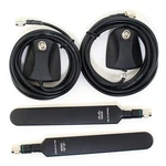 Lot Of 2X Cisco Omnidirectional Dipole 4G-LTE-ANTM-D W/ Antenna Bases; 6127889. Fixed Price $21.95.