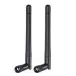 Bingfu Dual Band Wifi 2.4GHZ 5GHZ 5.8GHZ 3DBI Mimo Rp-sma Male Antenna. Fixed Price $9.39.