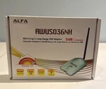New Alfa Network AWUS036H 802.11 G/b Long Range Usb Wireless Adapter 5DB Antenna. Fixed Price $49.95.