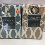 Set Hewlett Grommet Curtains 52X84 Taupe Or Mineral Window Panels. Fixed Price $11.99.