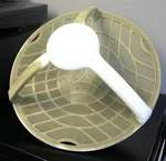 Beige Ubiquiti Af, Air Fiber 60GHZ/5GHZ Wireless Bridge + Precision Mount. Fixed Price $215.00.