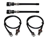 Bnc Front Rack Mounting KIT/2X Uhf Antennas For Sennheiser Wireless Receivers. Fixed Price $35.00.