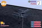 Yagi Outdoor Tv Antenna 250 Mile Long Range 4K Digital Signal Boost Unh Vhf Pole. Fixed Price $50.98.