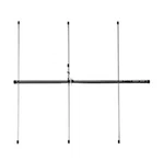 150-174MHZ Yagi Antenna, 9.2DBI, Element W/uhf Female Conn, Pctel MYA1503K. Fixed Price $286.71.