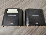 Lot Of 2 Cradlepoint IBR600LE-VZ Gps 3G/4G Lte Router Black. Fixed Price $50.39.