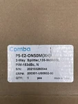 New Comba Telecom PS-E2-ON50M(XH) 138-960MHZ 2-WAY Splitter PIM-153DBC Wilkinson. Fixed Price $89.95.