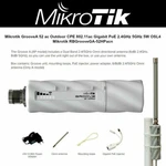 Mikrotik Groovea 52 2.4GHZ/5GHZ Backbone/cpe With 802.11AC International Vers. Fixed Price $108.00.