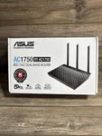 New Asus RT-AC1750 Dual Band 3X3 802.11AC Gigabit Router. Fixed Price $25.00.