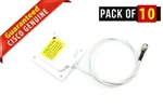 Lot X 10 Oem Cisco AIR-ANT2460P-R Dbi Patch Antenna W/cable Pr-tnc. Fixed Price $118.95.