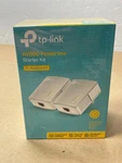 Tp-link AV600 Powerline Starter Kit White Ethernet Over Adapter. Fixed Price $34.99.