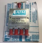 Atm P418 Power Divider, Way, 14-21 Ghz, Sma Female, Never Used. Fixed Price $169.95.