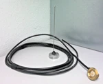 Magnetic Mount Antenna W/ Coax Cable Mobile/base Use Generic Rf/gps/comm. Fixed Price $10.00.