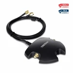 Trendnet TEW-LB101, Magnetic Dual Antenna Mounting Base Rp-sma Female With. Fixed Price $14.99.