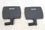 Lot Of Alfa Network APA-M04 2.4 Ghz 7DBI Indoor Panel Antenna. Fixed Price $17.98.