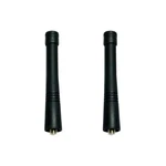 2PACKS CP200 Two Way Radio Antenna Short Compatible With Motorola Black. Fixed Price $17.77.