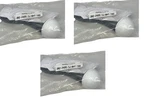 Lot Of 3 Mobile Mark DM2-2400-1J-WHT-180 2.4 Ghz Dome-mount Rp-sma 15 Ft. Fixed Price $19.95.