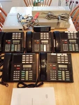 Nortel Networks Norstar Compact Ics Phone Panel System W/ 5 Desk Sets & Flash. Fixed Price $495.00.