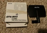 Alfa Network APA-M04 2.4 Ghz 7DBI Indoor Panel Antenna. Fixed Price $9.99.