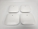 Lot Of 4 Cisco Aironet AIR-CAP2602I-A-K9 Access Points, WIFI-5, Poe W/mounts. Fixed Price $31.99.