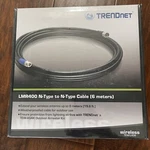 Trendnet TEW-L406, LMR-LW400 Low Loss N-type To Female Cable, 6M. Fixed Price $39.95.
